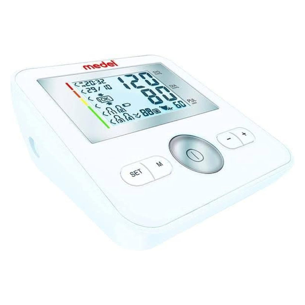 Medel Control Automatic Blood Pressure Monitor Upper Arm Oscillometric Technology 4-User Memory Accurate Measurement
