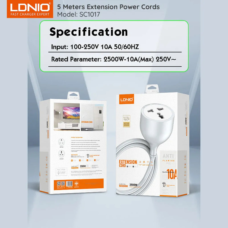 LDINIO Extension Cord - 5M