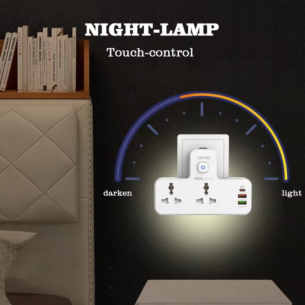 LDNIO SC2311 2 Outlets Socket - 2500W