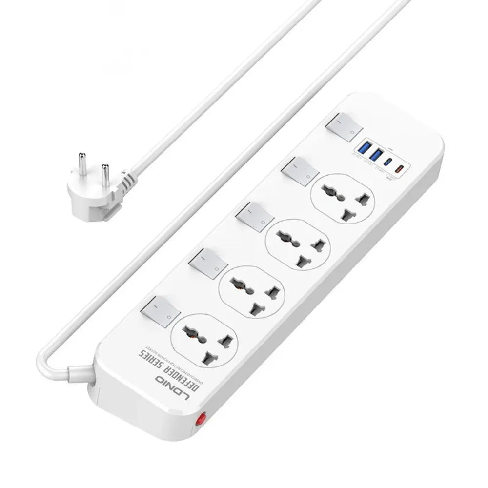 LDNIO Overload Protection Power Socket - SC4408C