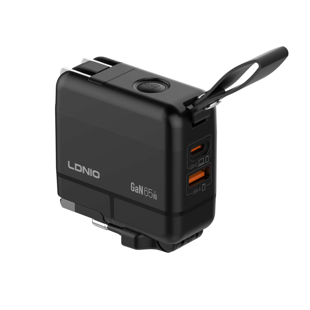 LDNIO Universal Charger GaN 65W EU/UK/US/AU Plug -Q2618