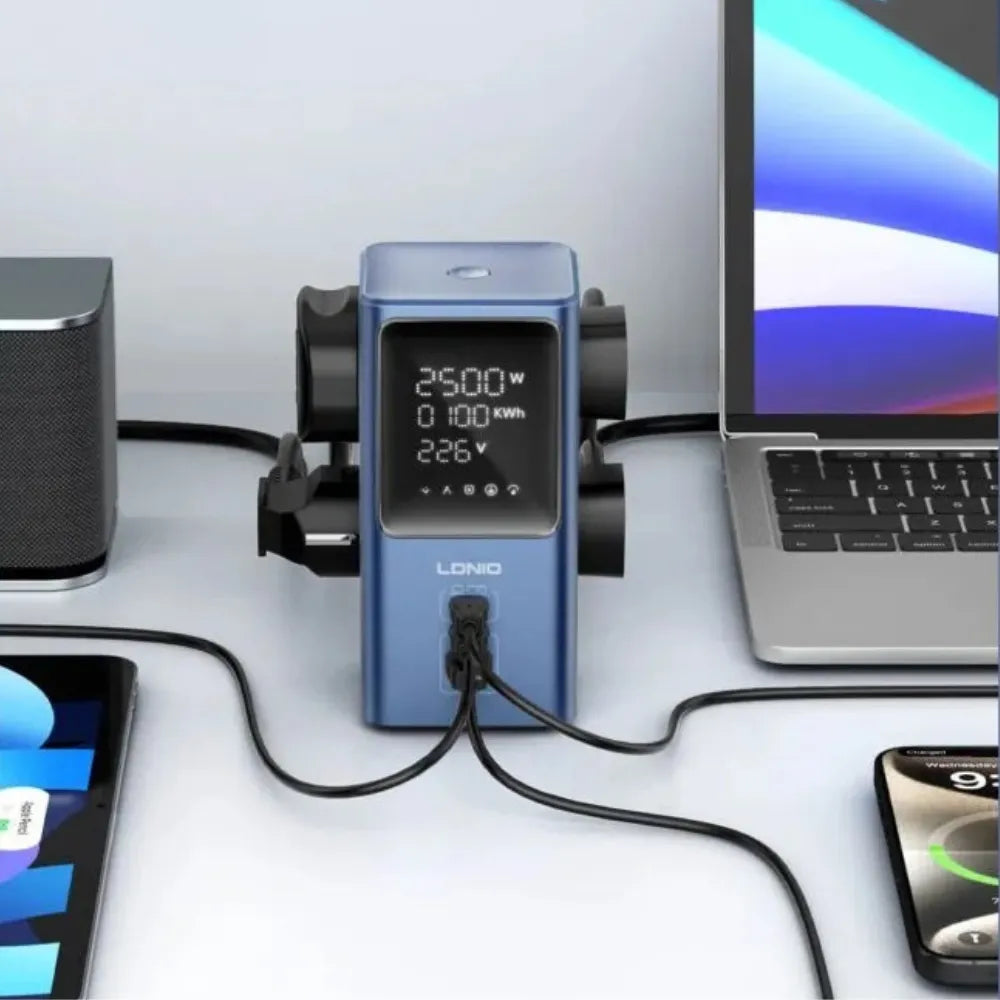 LDNIO Tower Extension Power Socket - 2500W