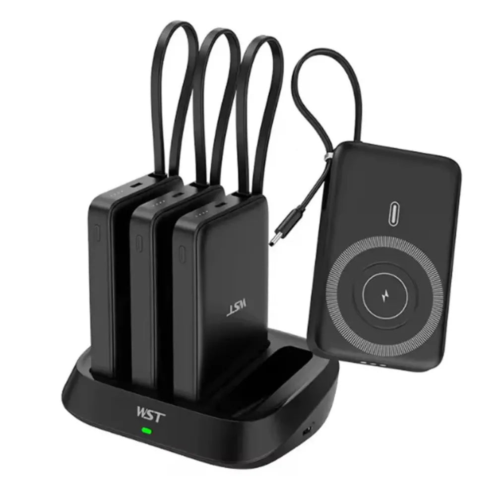 WST 10000mAhx4 Power Bank Docking Station