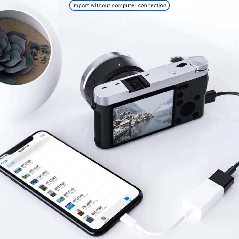 COTEEtcI Lightening to USB Camera Adapter