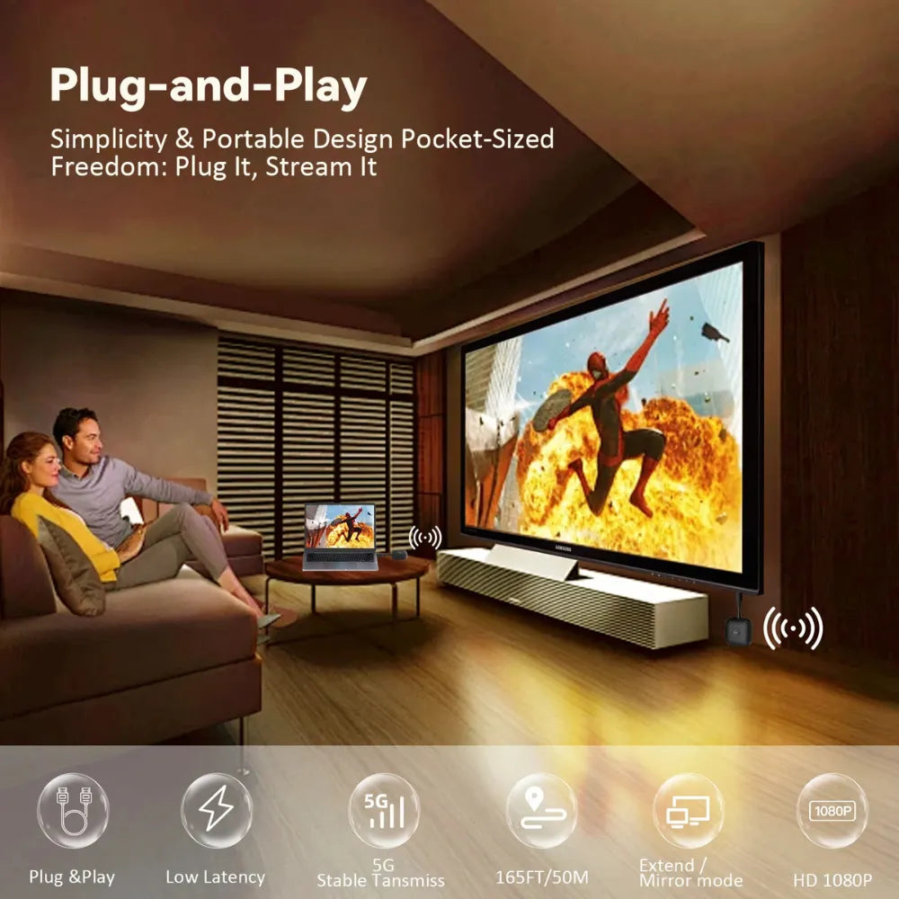 COTECi USB-C Wireless HD Transmitter Receiver Kit