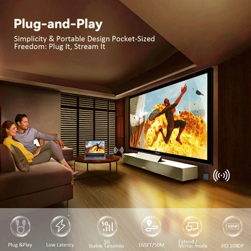 COTECi USB-C Wireless HD Transmitter Receiver Kit