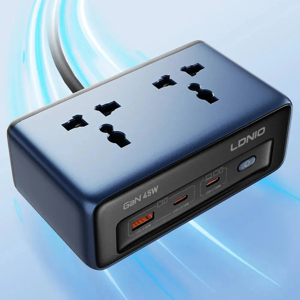 LDINIO GaN Desktop Power Strip - 2500W