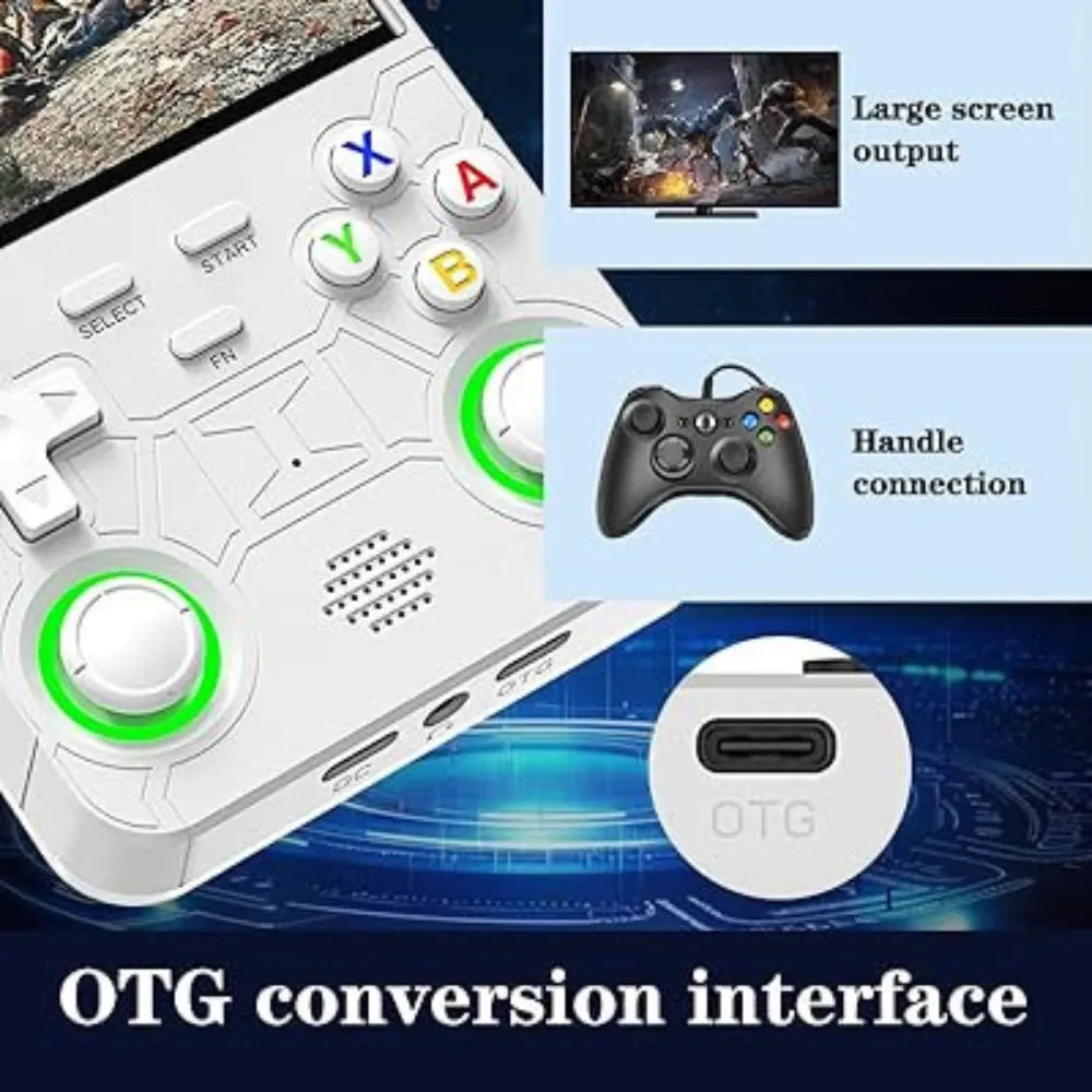 R36 Ulta Game Console - white 64GB