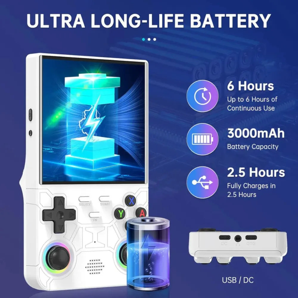 R36 Ulta Game Console - white 64GB