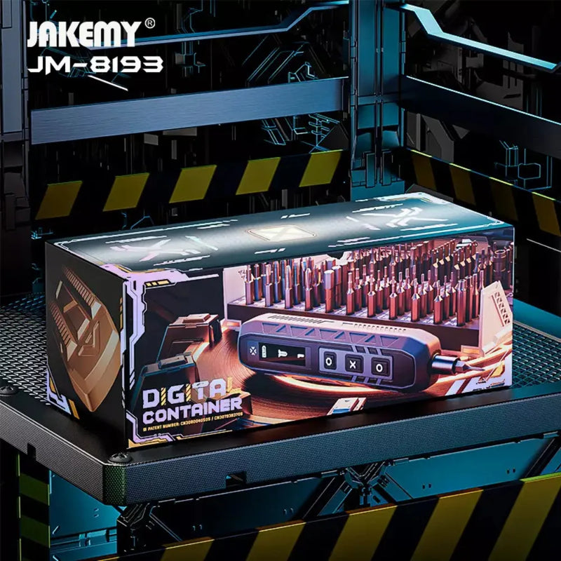 Digital Container Screwdriver Set