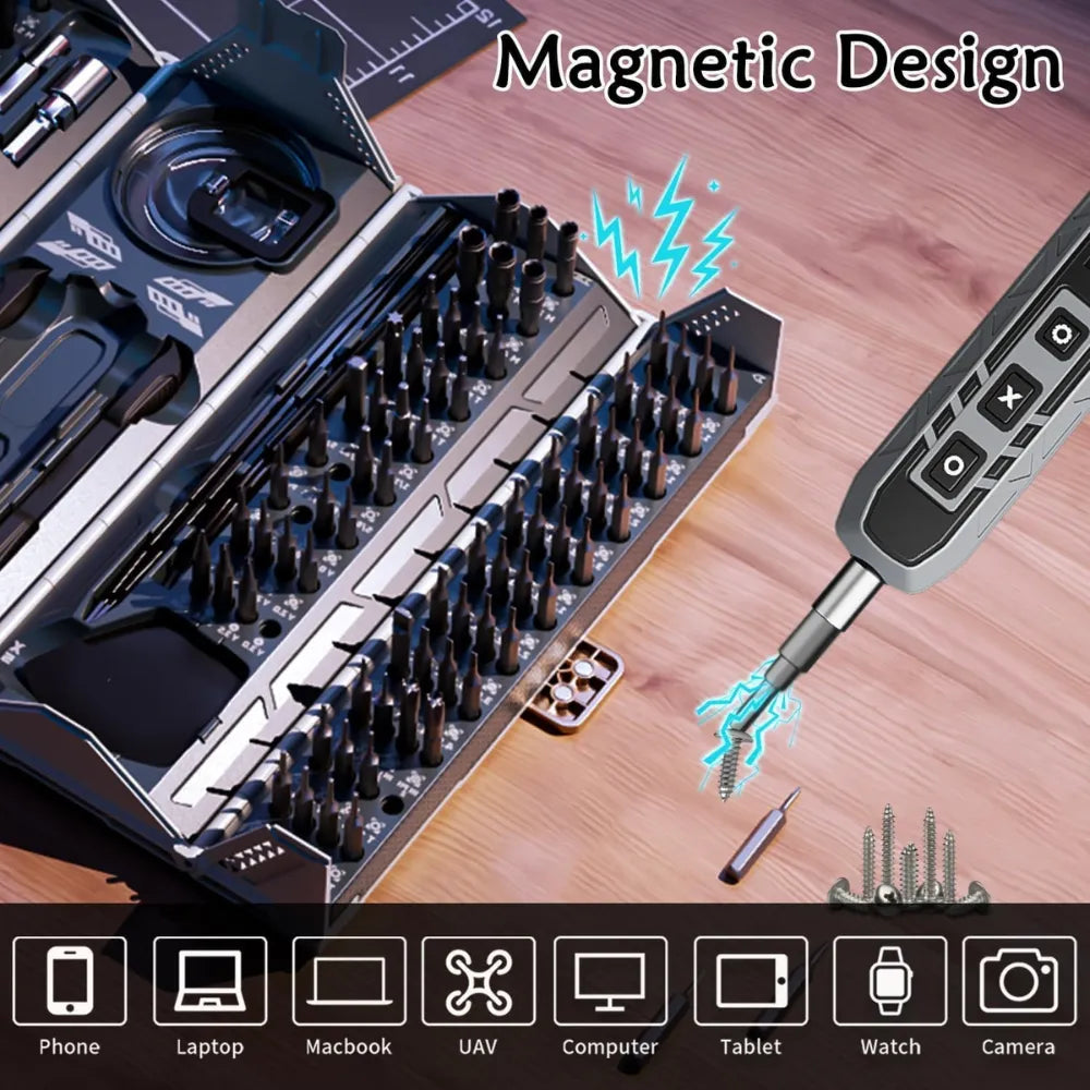 Digital Container Screwdriver Set
