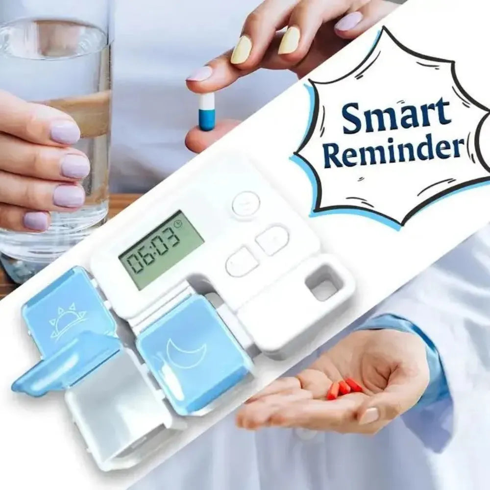 Pill box Portable Alarm pill Box