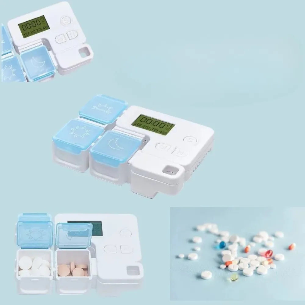Pill box Portable Alarm pill Box