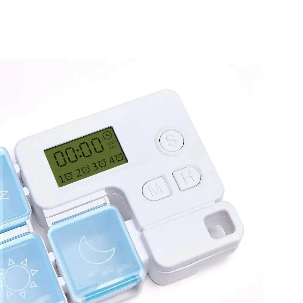 Pill box Portable Alarm pill Box
