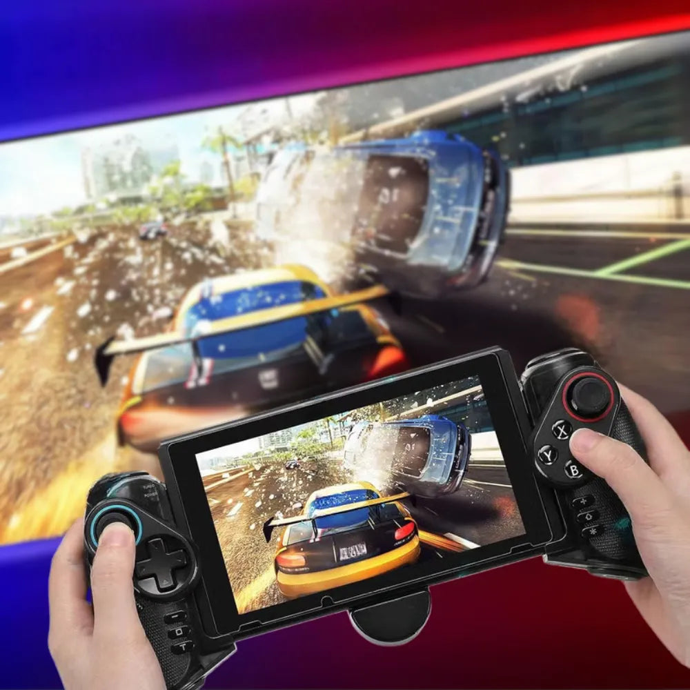 iPega Wireless rectactable controller with colorful lighting