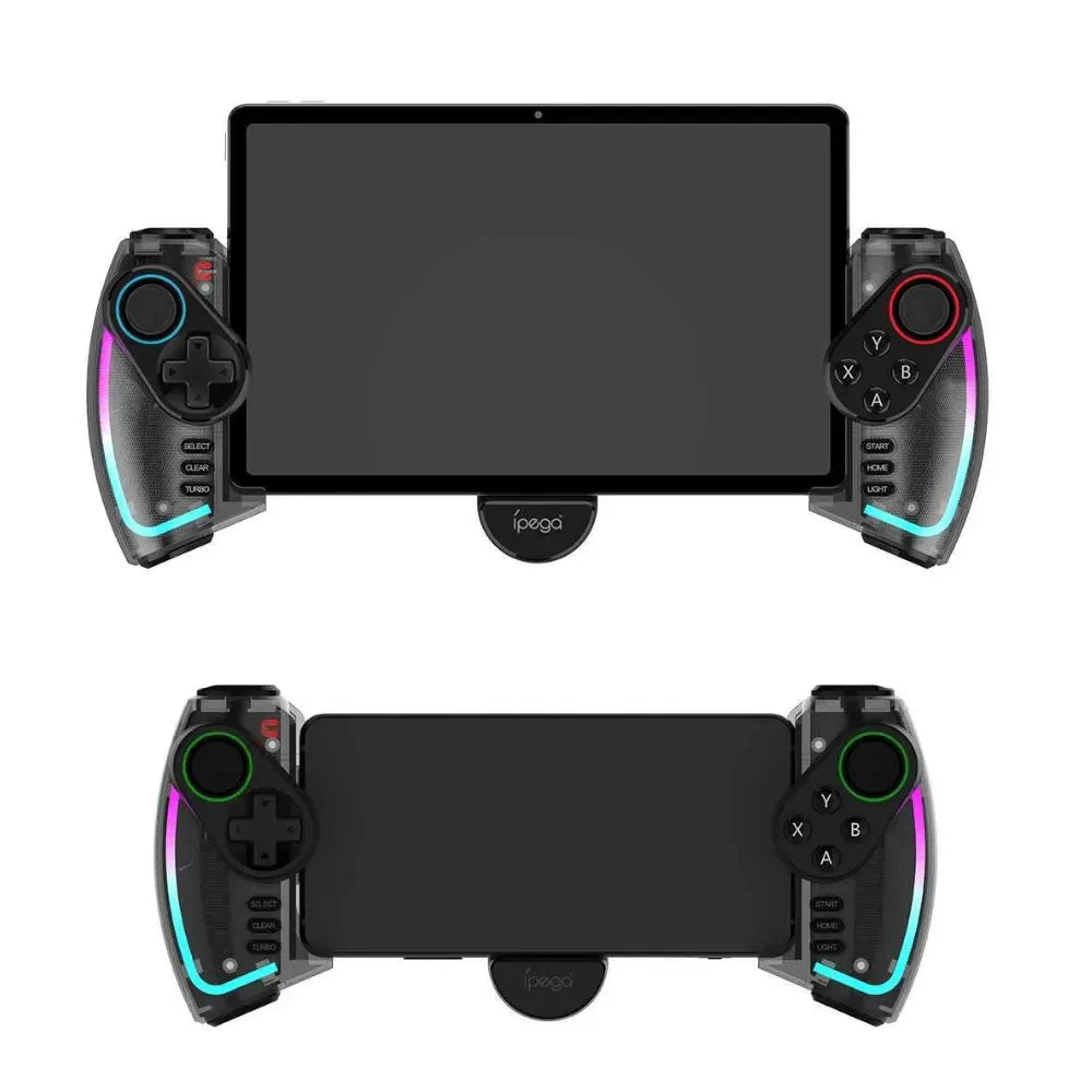 iPega Wireless rectactable controller with colorful lighting