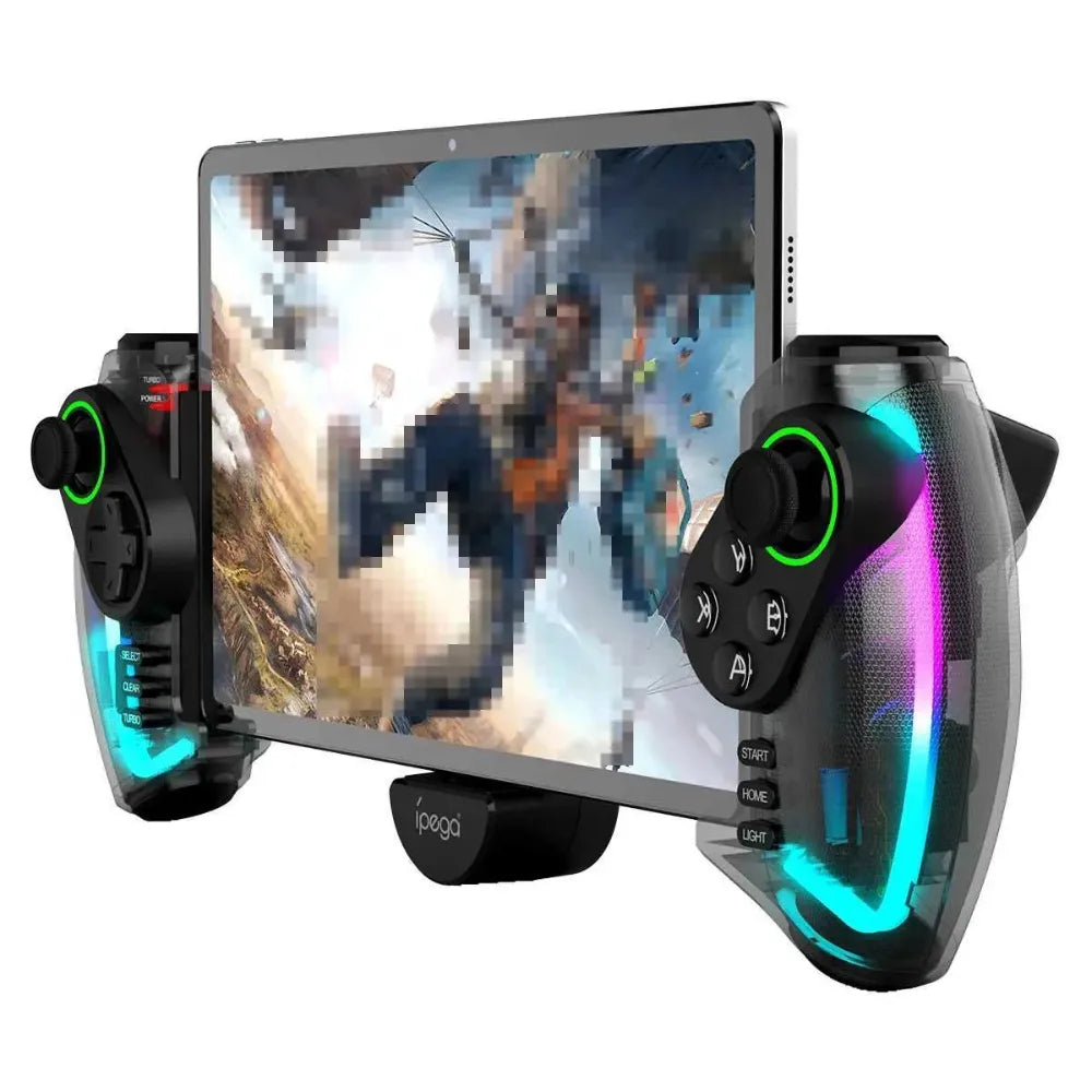 iPega Wireless rectactable controller with colorful lighting