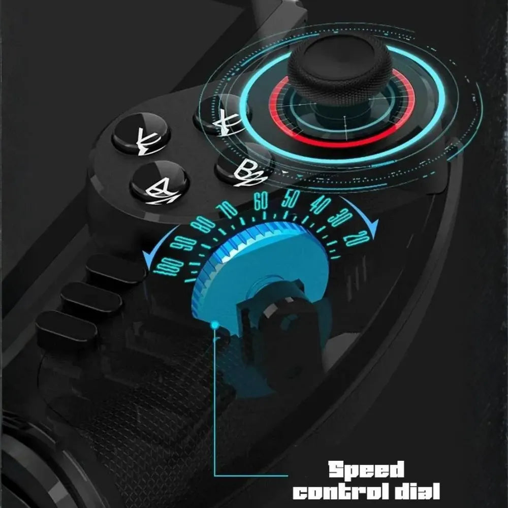 iPega Wireless rectactable controller with colorful lighting