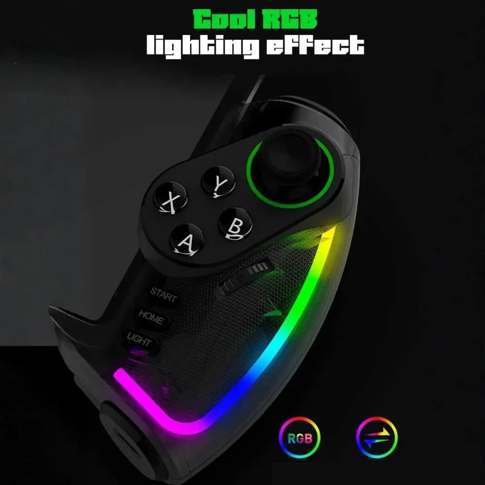 iPega Wireless rectactable controller with colorful lighting