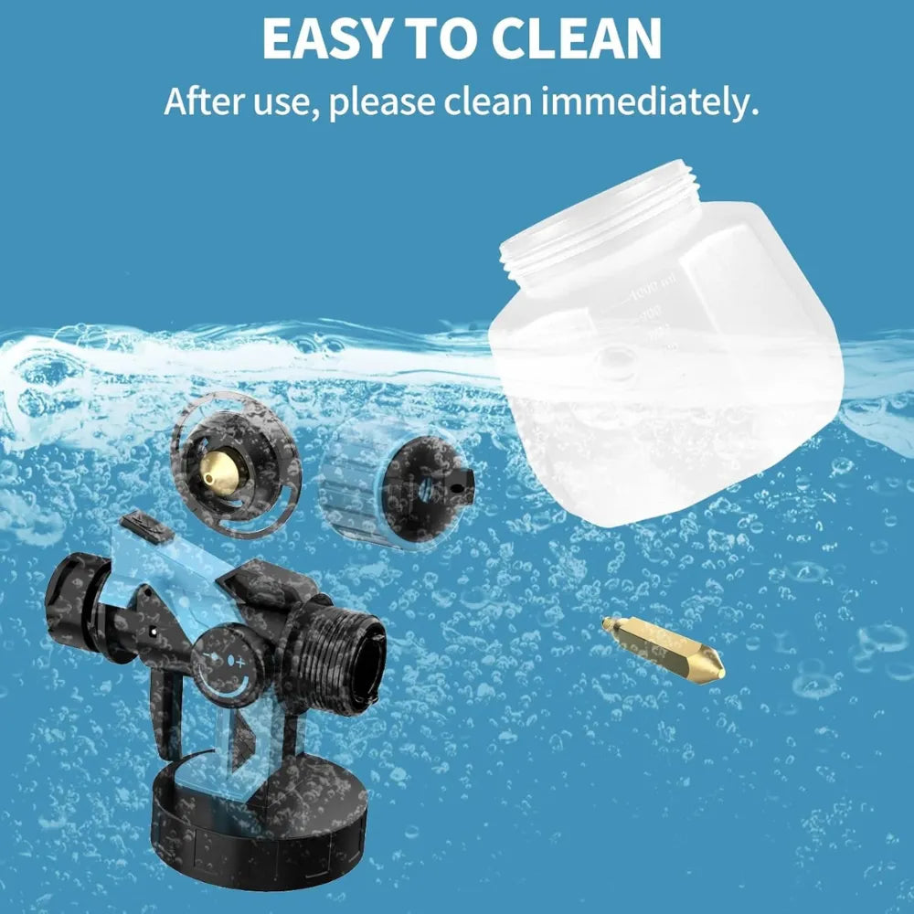 Paint Spray Gun Double Battery
