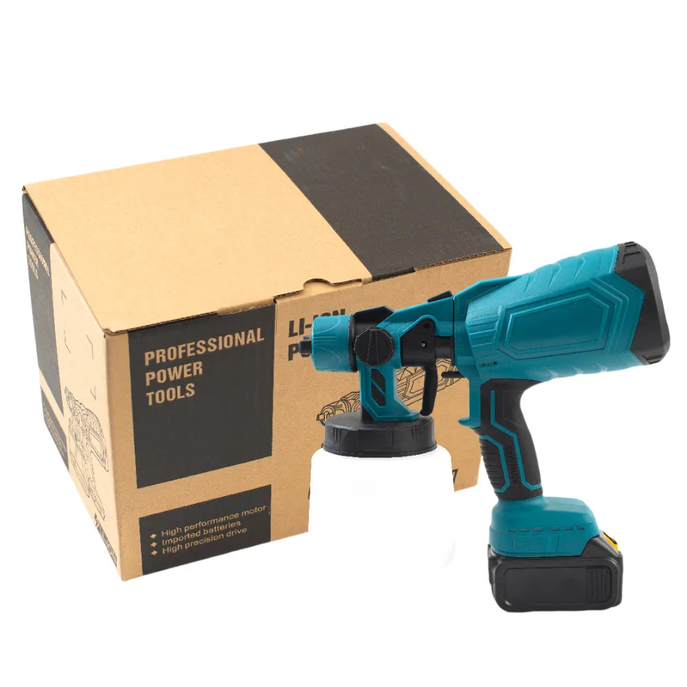 Paint Spray Gun Double Battery