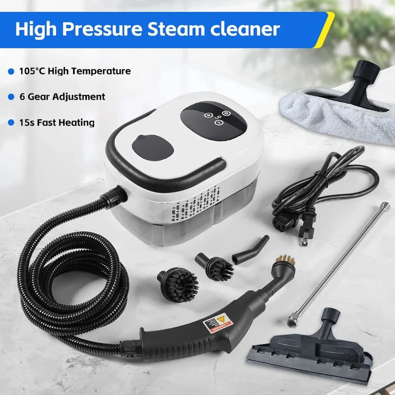 High Pressure Electric Steam Cleaner – 2500W