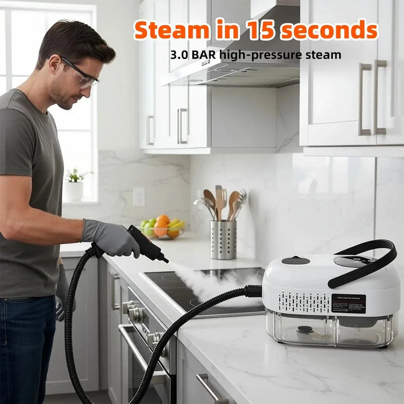 High Pressure Electric Steam Cleaner – 2500W