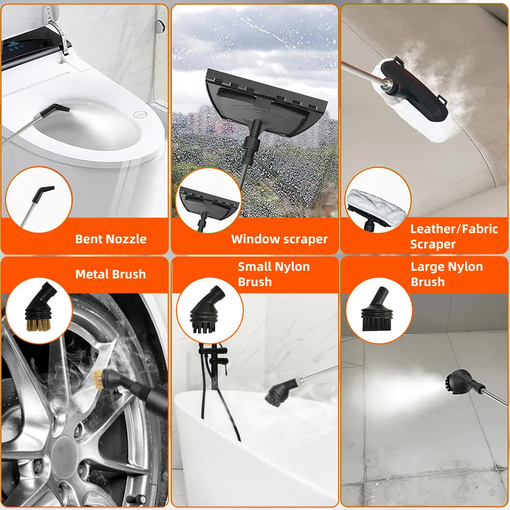 High Pressure Electric Steam Cleaner – 2500W