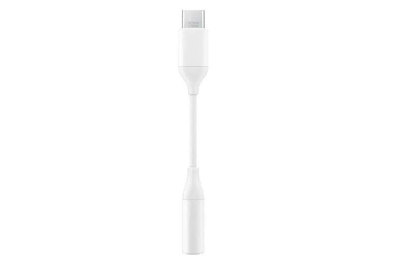 Samsung USB-C to Headset Jack Adapter 24bit/192kHz Compatible to Smartphones and Tablets – White