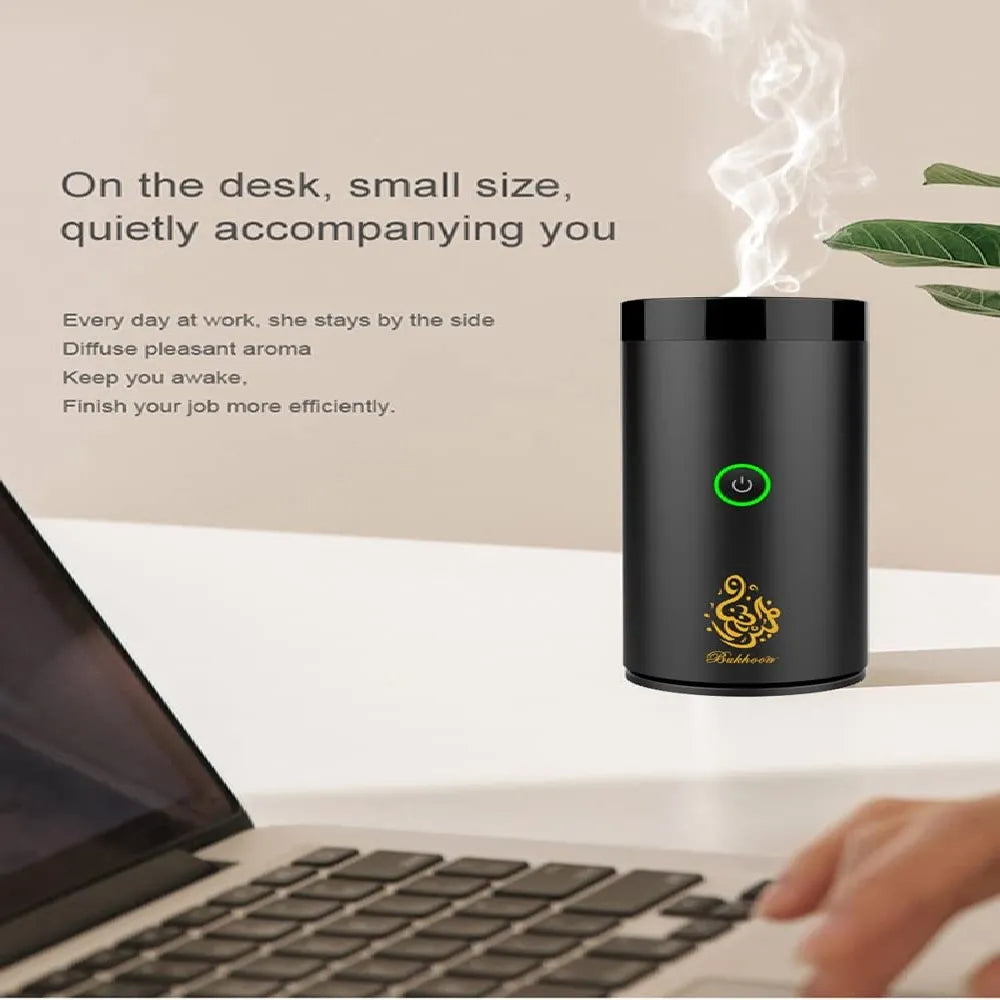 Bukhoor Electric Incense Diffuser Burner - Black