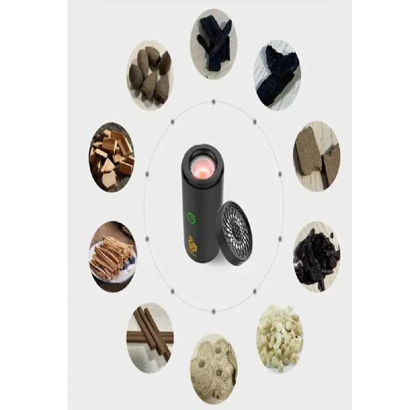 Bukhoor Electric Incense Diffuser Burner - Black