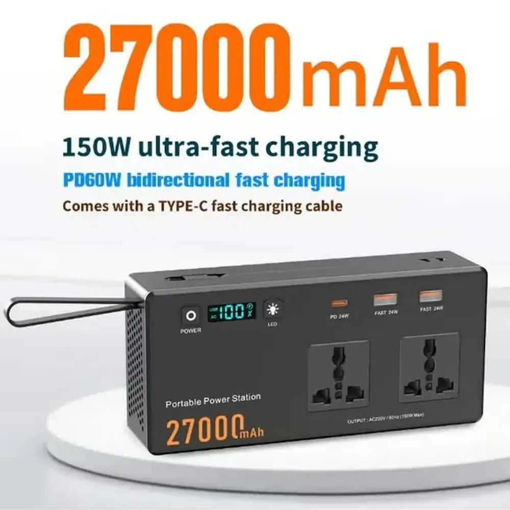 Brix Portable Power Station 27000mAh