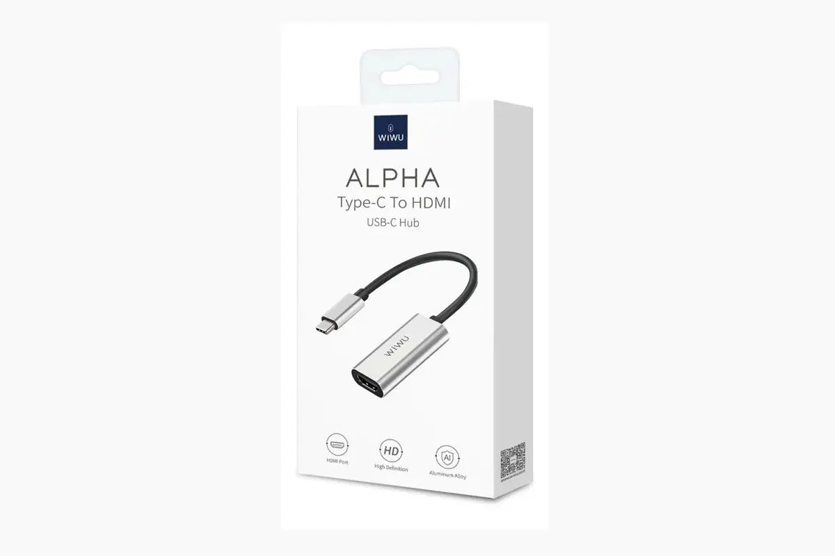 WIWU ALPHA Type-C to HDMI Adapter USB-C HUB