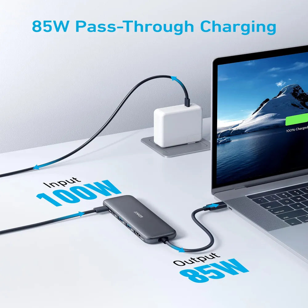 Anker 5-in-1 USB-C Adapter With 4K Video Output