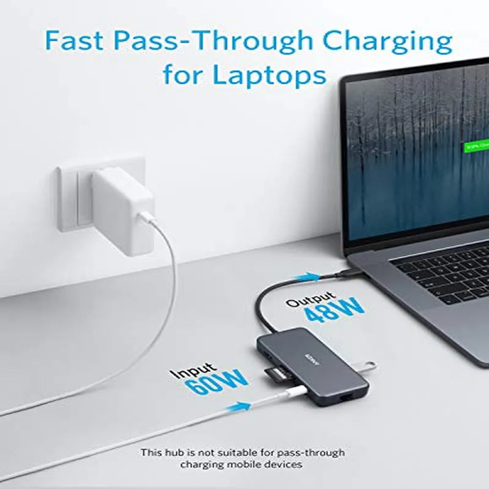 Anker A8352HA1 7-in-1 Premium USB-C Hub Adapter With 4K HDMI Output