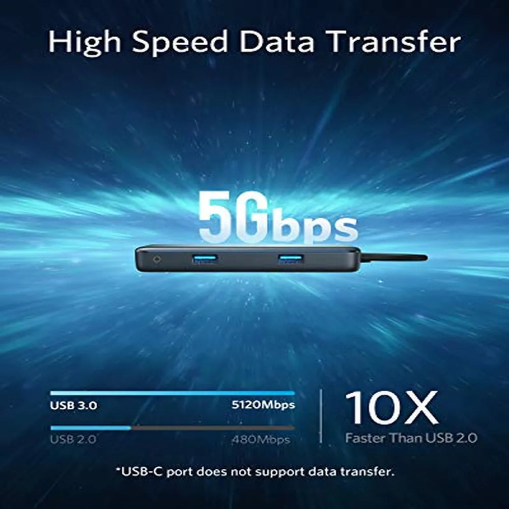 Anker A8352HA1 7-in-1 Premium USB-C Hub Adapter With 4K HDMI Output