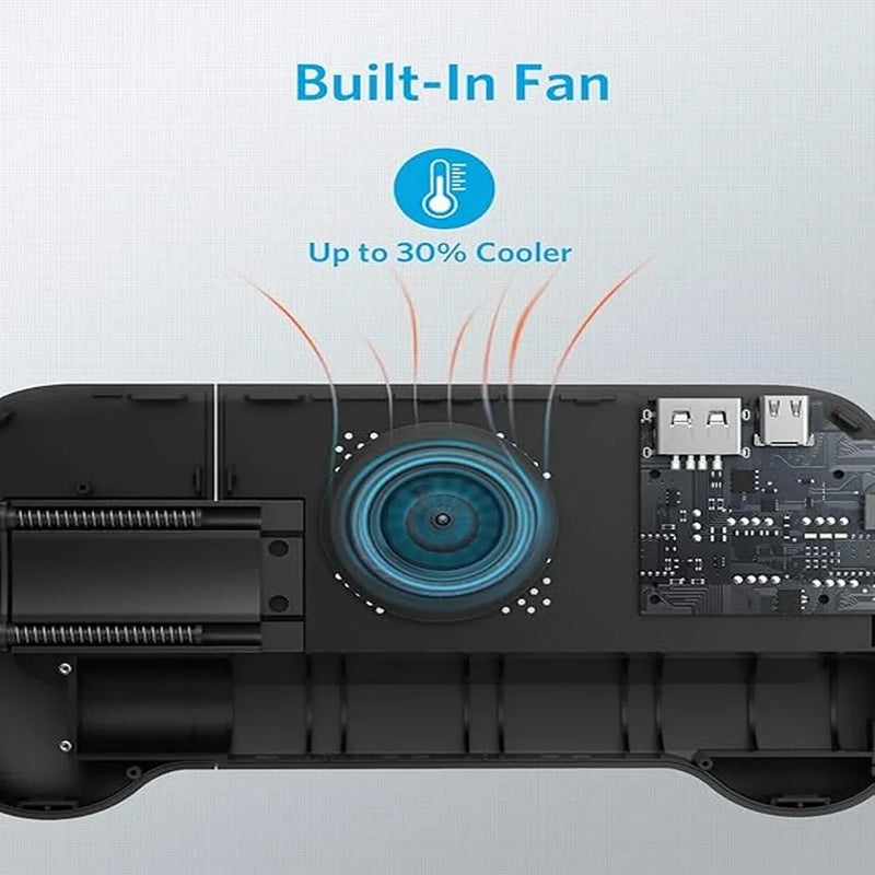 Anker PowerCore Play 6K Mobile Game Controller 6700mAh Battery With Dual Charging Points