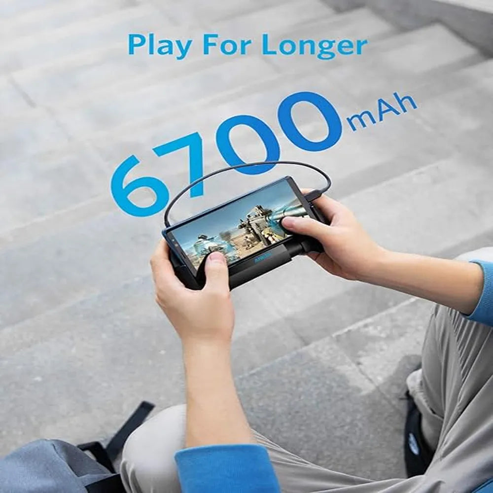 Anker PowerCore Play 6K Mobile Game Controller 6700mAh Battery With Dual Charging Points