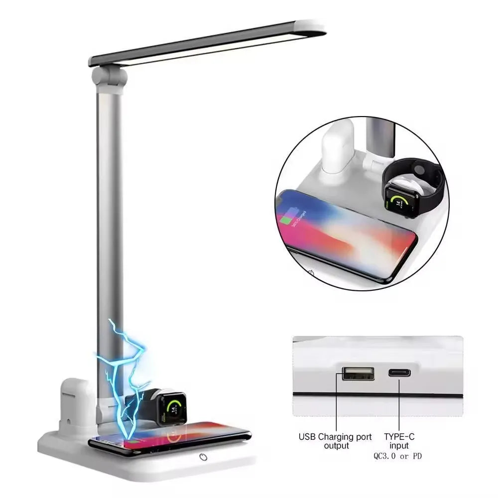 Reiko X-I 4-in-1 Wireless Charger Table Lamp 10W