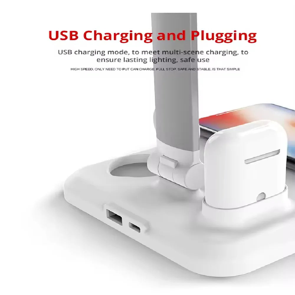 Reiko X-I 4-in-1 Wireless Charger Table Lamp 10W