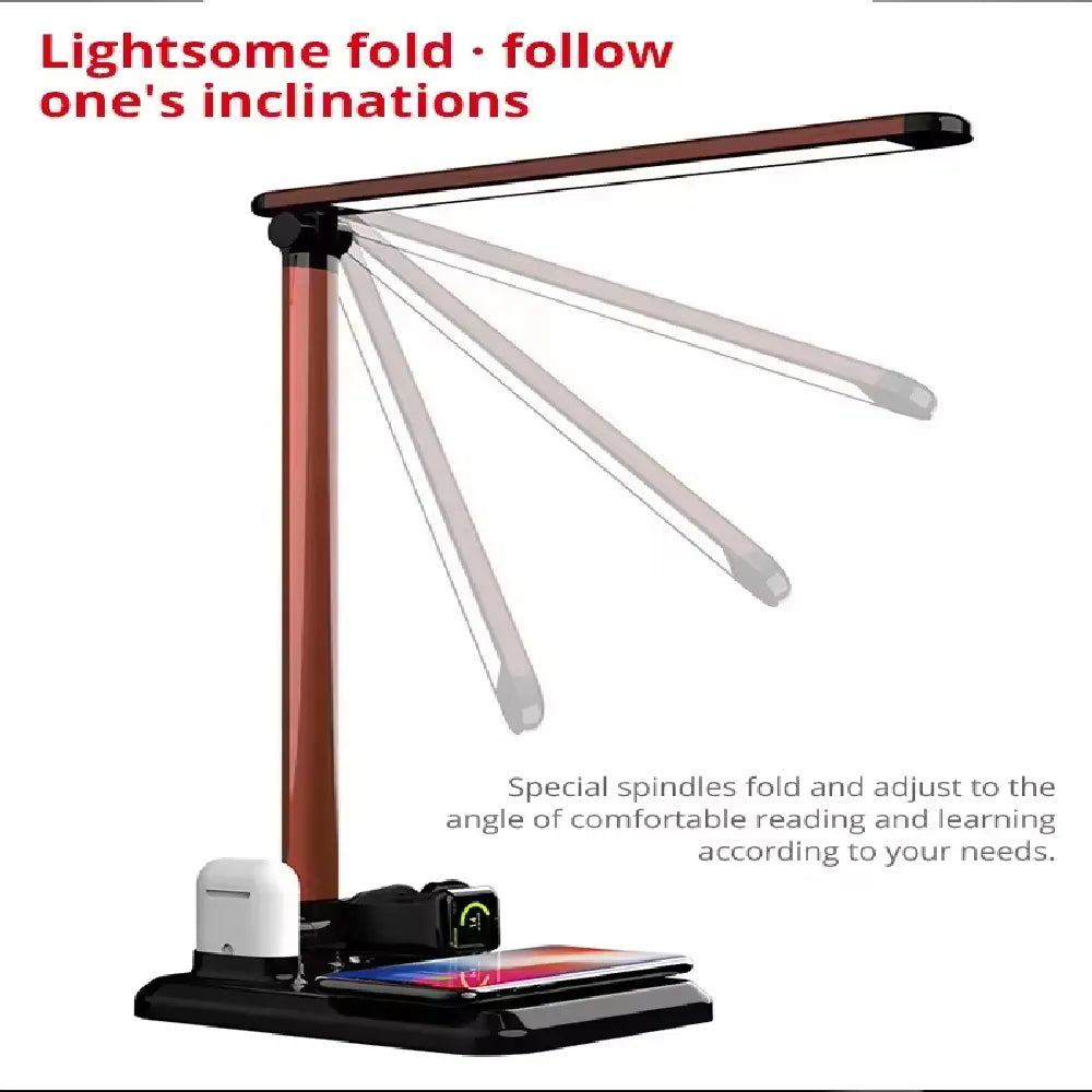 Reiko X-I 4-in-1 Wireless Charger Table Lamp 10W