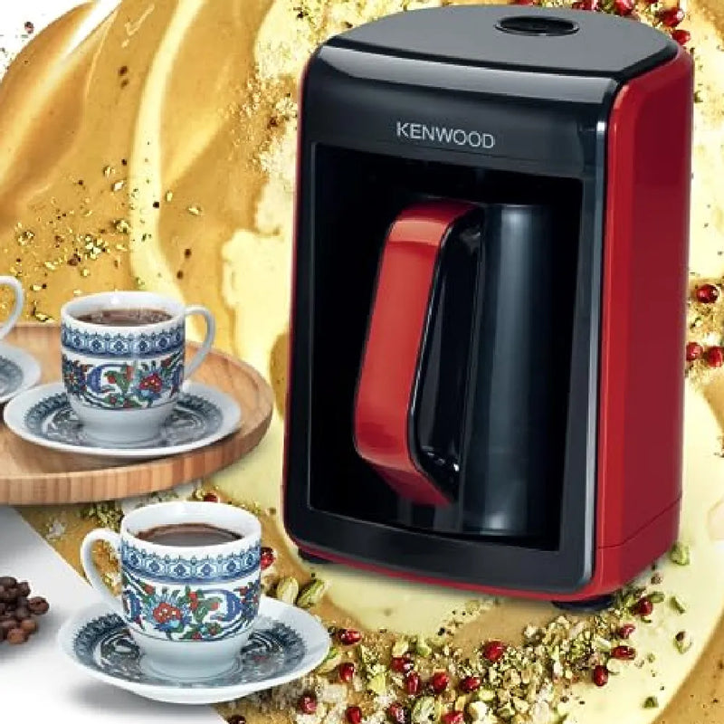 Kenwood Automatic Turkish Coffee Maker 5 Cups Plastic 535W