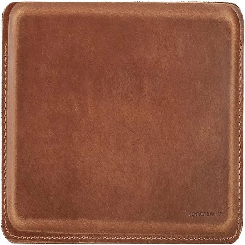 Contacts Family 7.9 Inch Slim Cow Genuine Leather Tablet Sleeve Case Cover - Brown