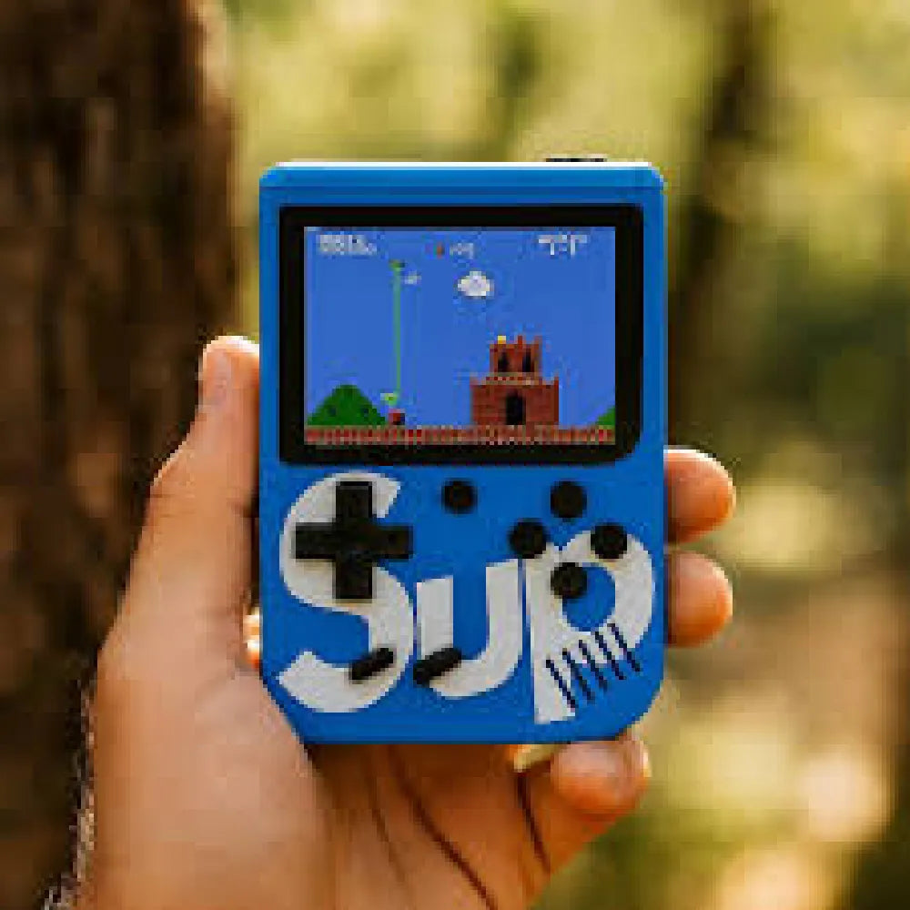 Sup Game Box with Built-in 400 Classical Games 600mAh Rechargeable Battery