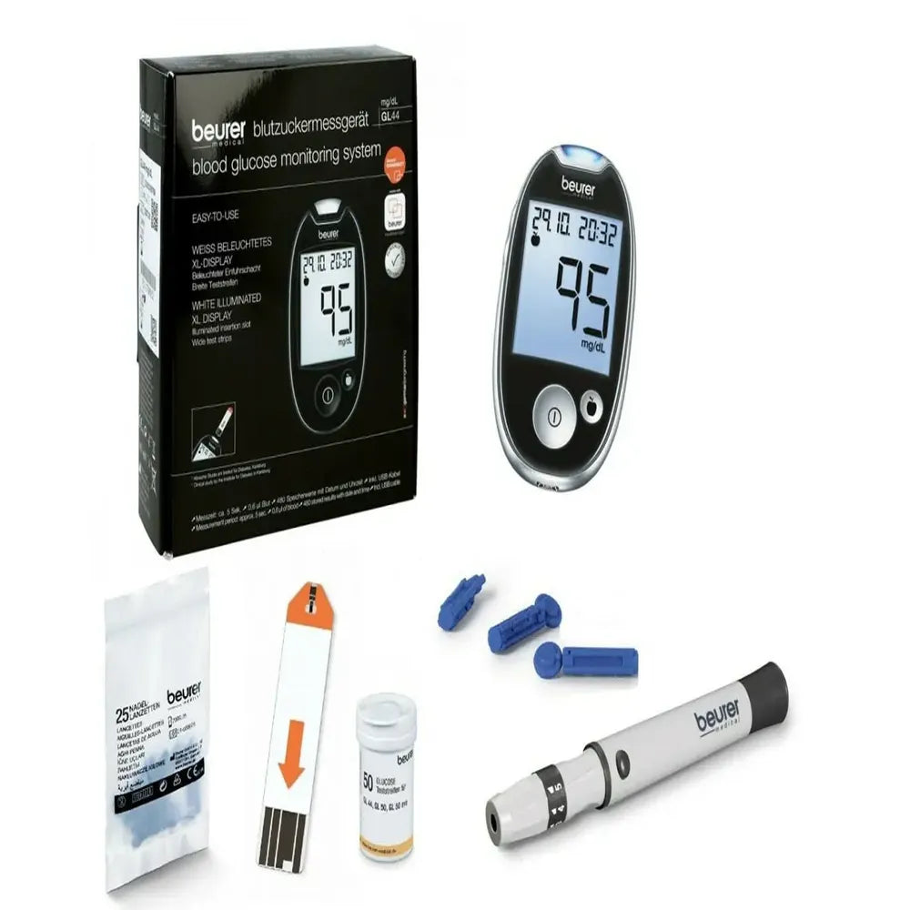 Beurer GL 44 Blood Glucose Monitoring System With USB Connectivity