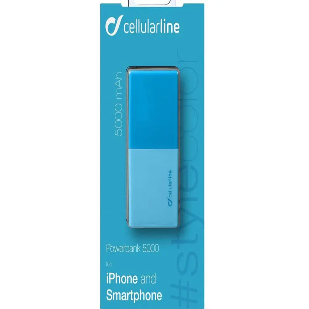 Cellurline Powerbank 5000 – Blue