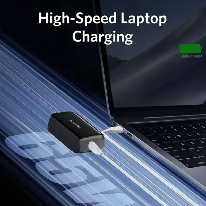 Anker PowerPort III 65W Pod With USB-C Port – Black