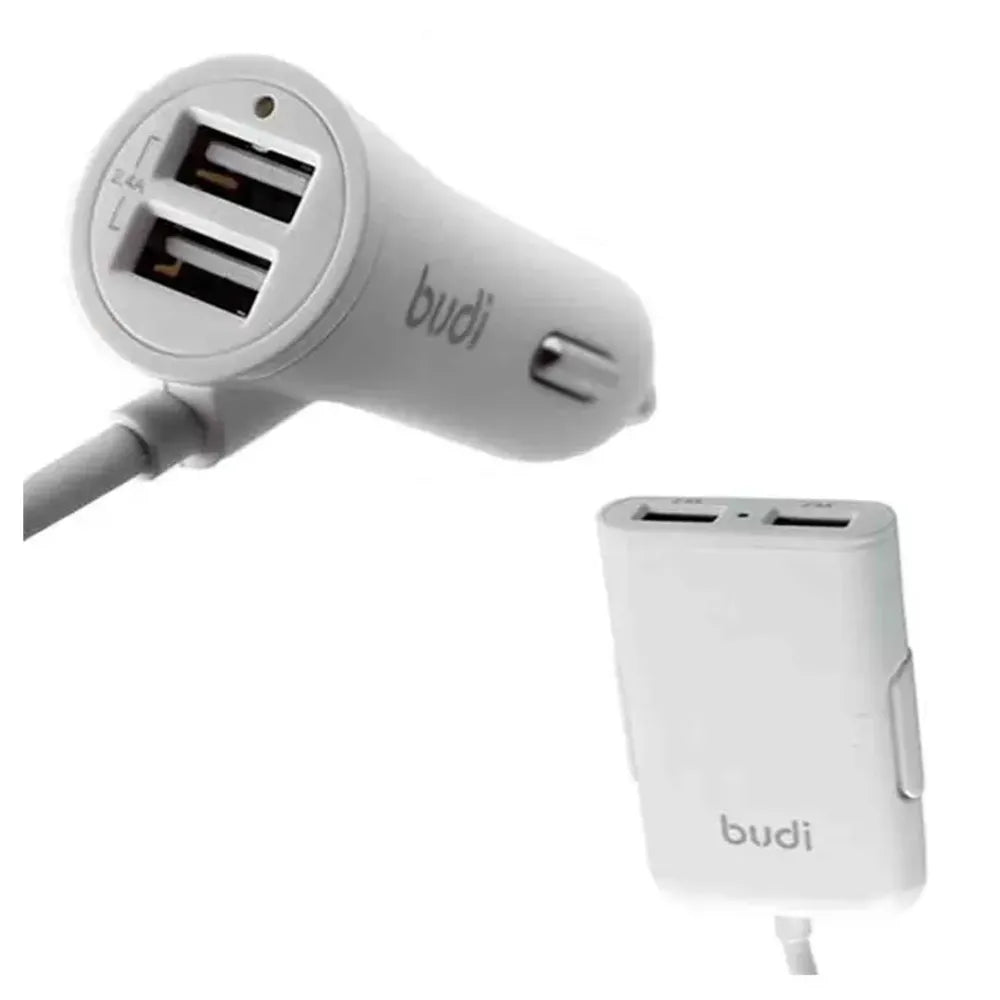 Budi 4 USB Ports Passenger Car Charger 41W