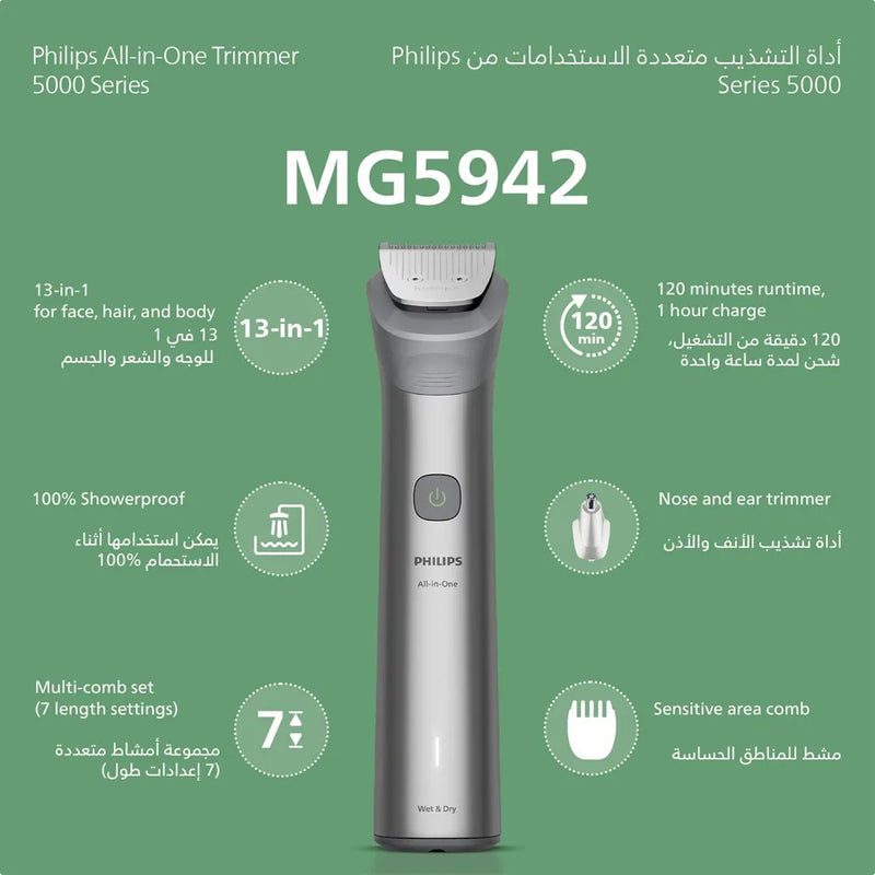 Philips Series 5000 All-in-One Trimmer-2