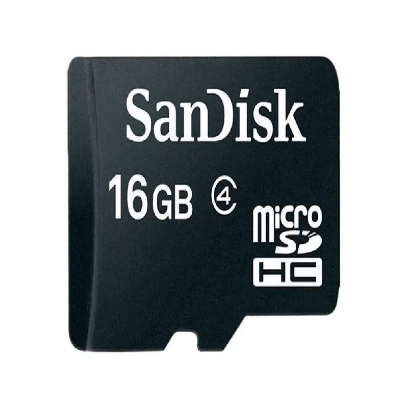 SanDisk Micro SDHC Card 16GB Class 4 with SD Adapter